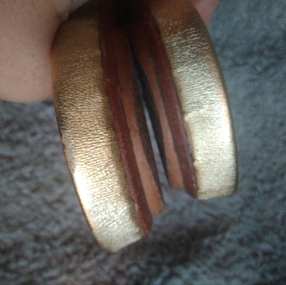 Floran's Italian made leather Sandals size 38 7.5 - Picture 6 of 6